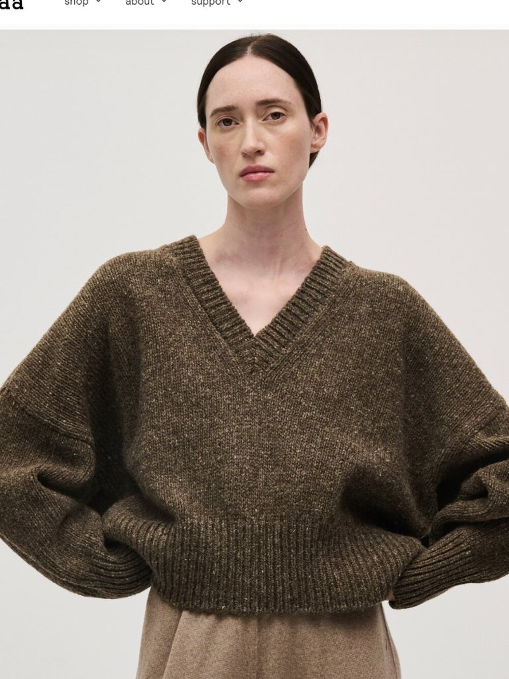 babaa jumper no75 oak